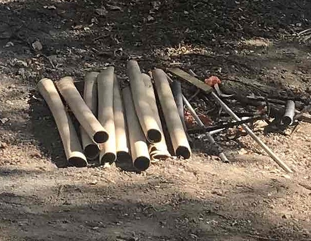 Plumbing & Cardboard Tube Scrap